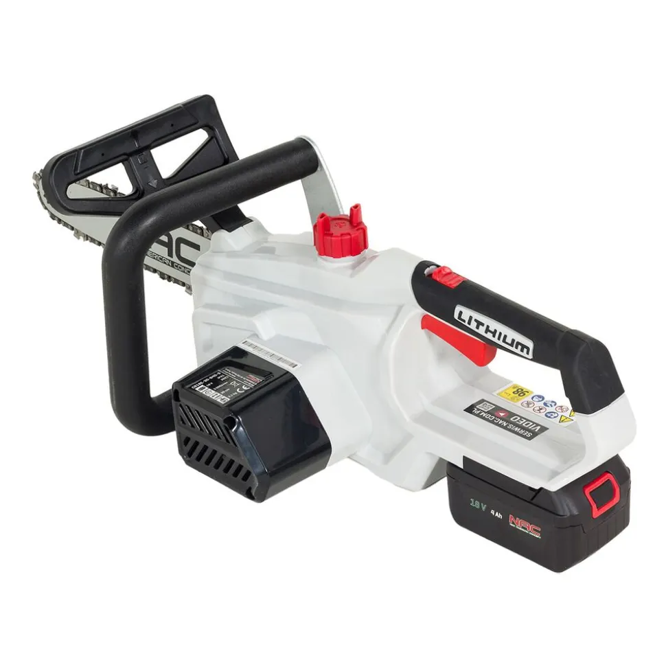 Piła akumulatorowa NAC CB18E-30-B40-S, łańcuchowa, 18 V