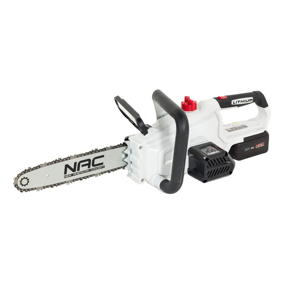Piła akumulatorowa NAC CB18E-30-B40-S, łańcuchowa, 18 V