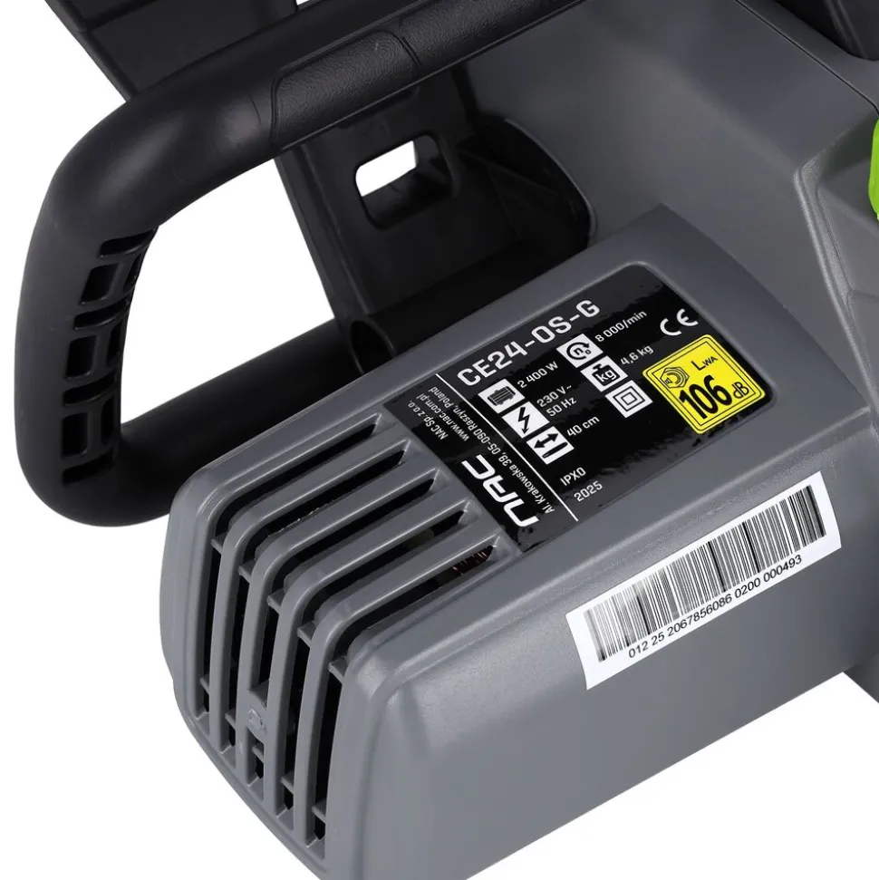 Piła elektryczna NAC CE24-OS-G, łańcuchowa, 2400 W, 230 V