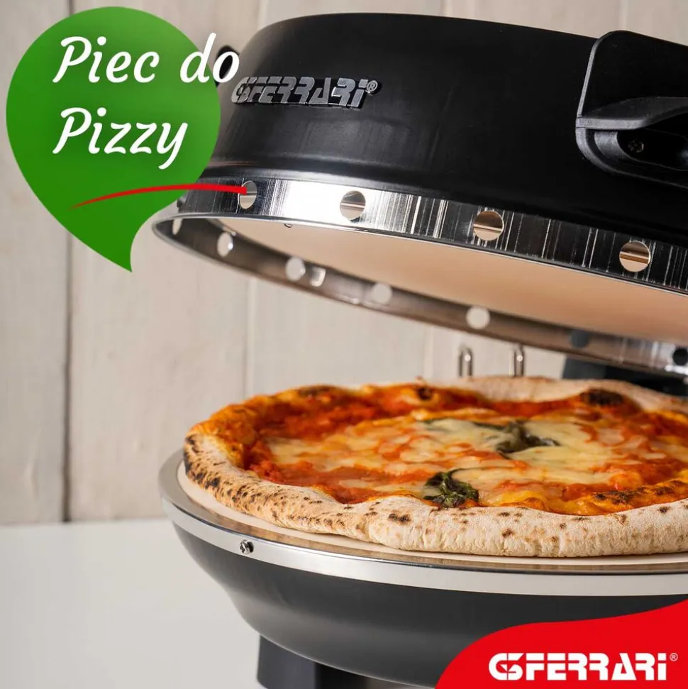Piec do pizzy G3Ferrari G1000610 Delizia evo, czarny