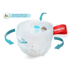 Pieluchomajtki Dada Extra Care Pants 4 Maxi, 8-15 kg, 138 szt., superchłonny wkład