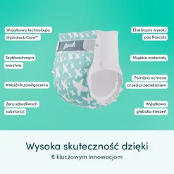 Pieluszki Rascals, 18+ kg, rozmiar 6, 24 szt.