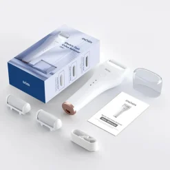 Pilnik elektryczny do stóp Enchen Rock, 3 wymienne końcówki