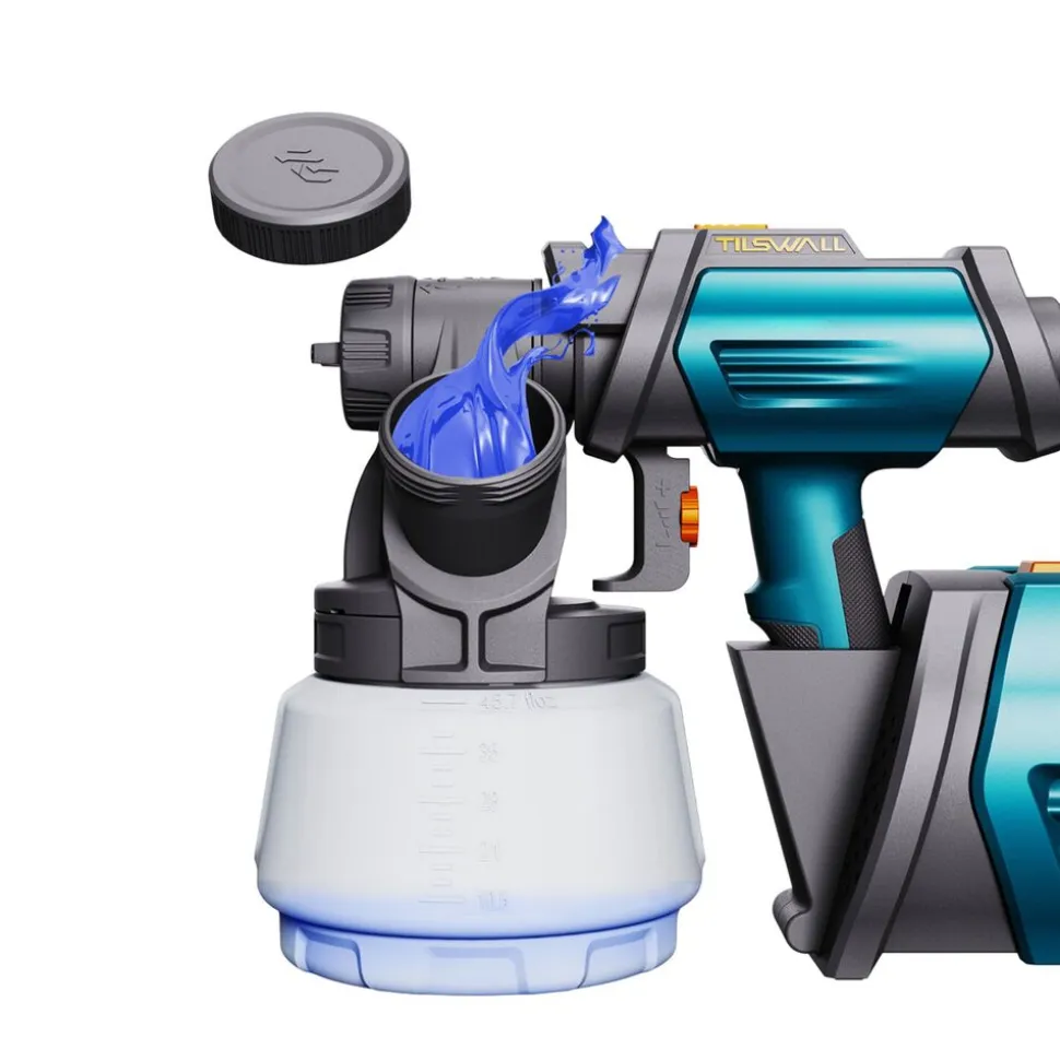 Pistolet natryskowy HVLP Tilswall Shark 800, 800 W, 1,3 l