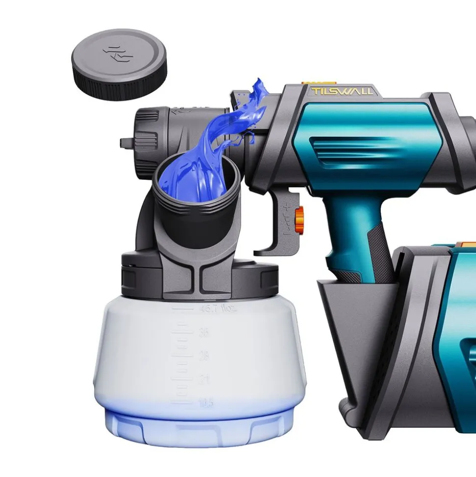 Pistolet natryskowy HVLP Tilswall Shark 800, 800 W, 1,3 l