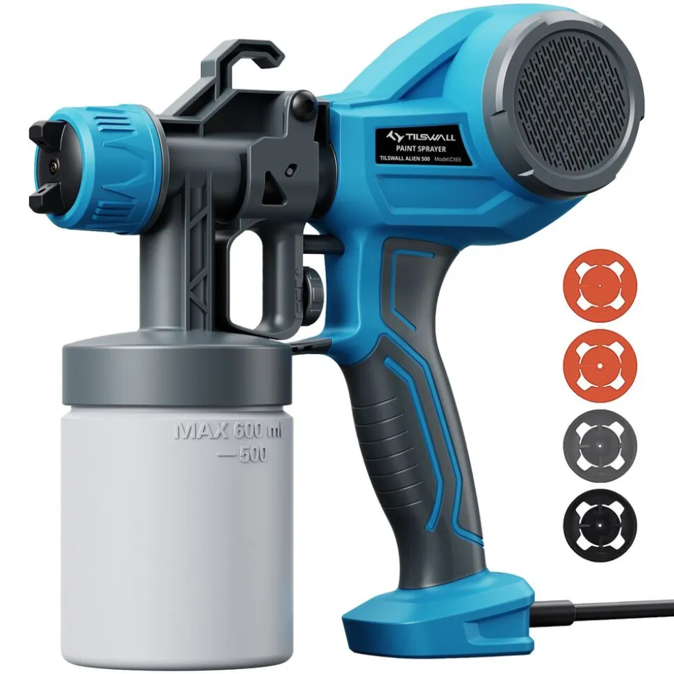 Pistolet natryskowy Tilswall Alien 500 CX65, 500 W, 0,6 l