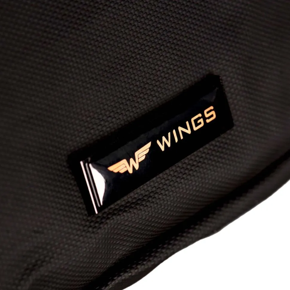 Plecak crossbody Wings Vireo, czarny
