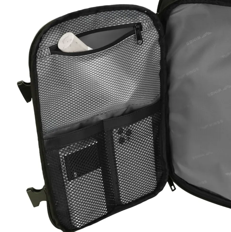 Plecak kompresyjny Wings Vireo, 20 l, z pompką, zielony