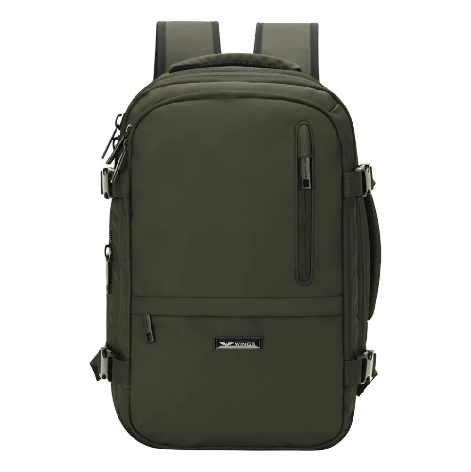 Plecak kompresyjny Wings Vireo, 20 l, z pompką, zielony