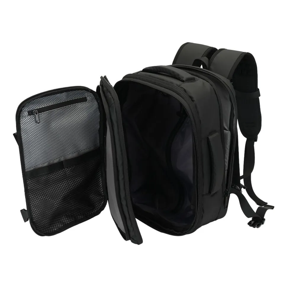 Plecak kompresyjny Wings Vireo, 20 l, z pompką, czarny