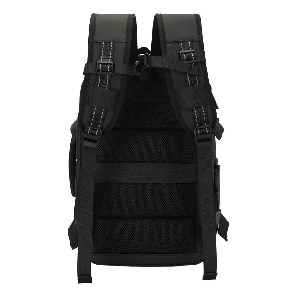 Plecak kompresyjny Wings Vireo, 20 l, z pompką, czarny