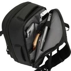 Plecak kompresyjny Wings Vireo, 20 l, z pompką, czarny