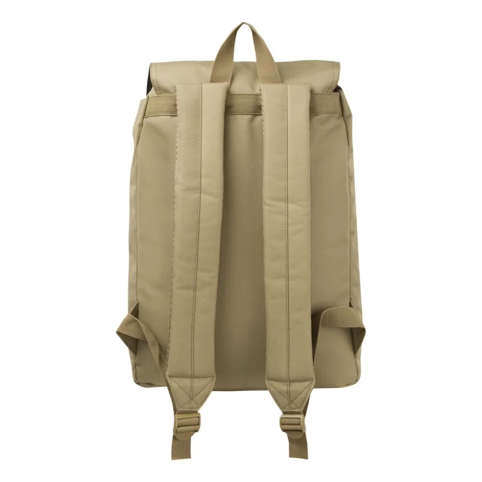 Plecak miejski materiałowy Puccini Legacy, 20 l, beżowy