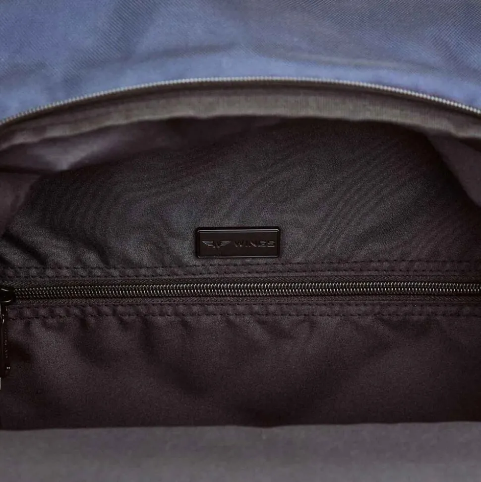 Plecak męski Wings Brant BRT01, 29 x 17 x 45 cm, 22 l, granatowy