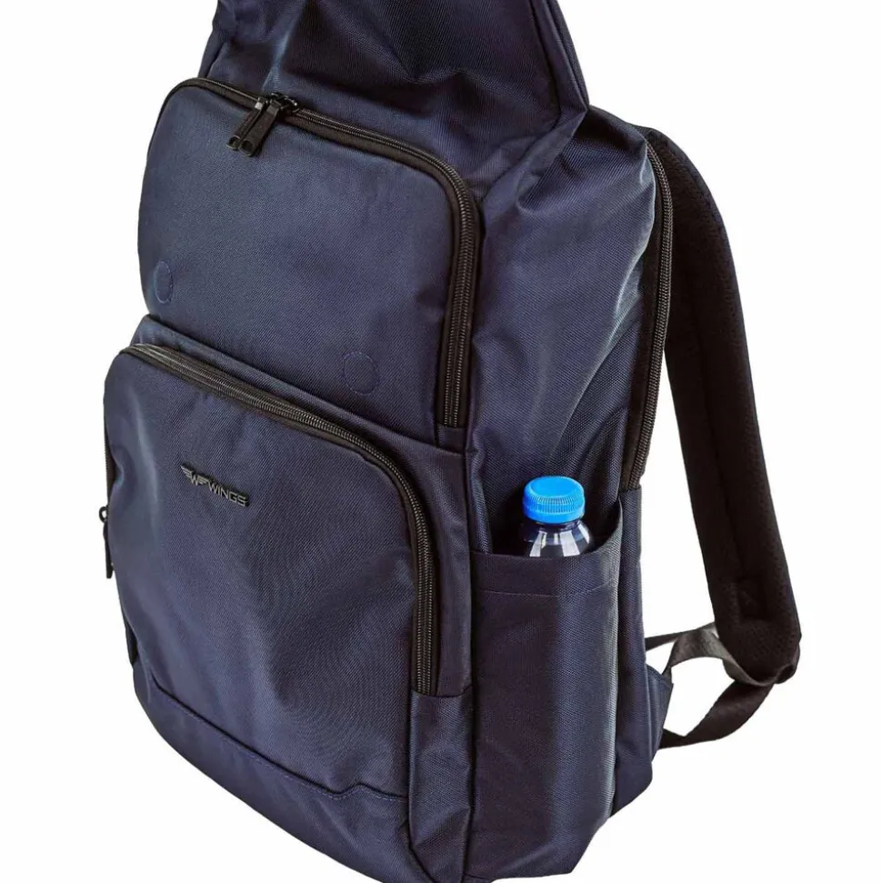 Plecak męski Wings Brant BRT01, 29 x 17 x 45 cm, 22 l, granatowy