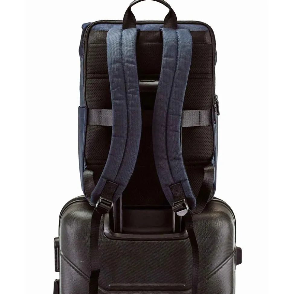 Plecak męski Wings Brant BRT01, 29 x 17 x 45 cm, 22 l, granatowy
