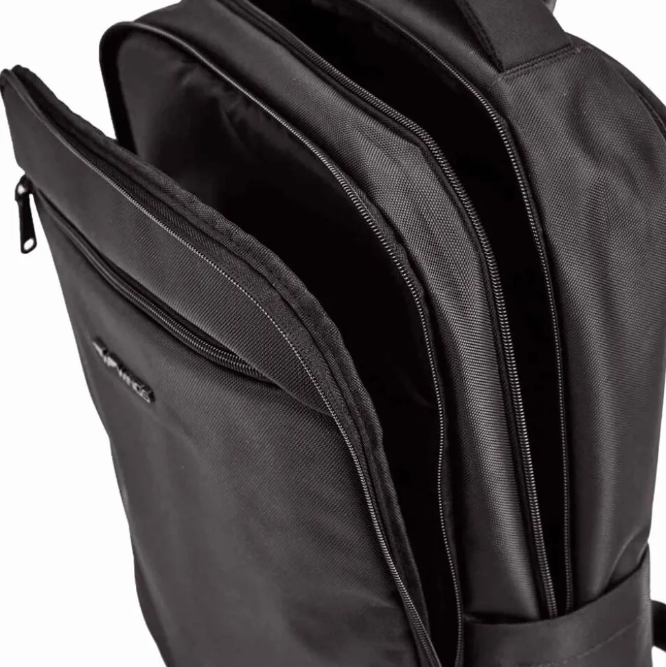 Plecak męski Wings Brant BRT02, 30 x 14 x 43 cm, 18 l, czarny