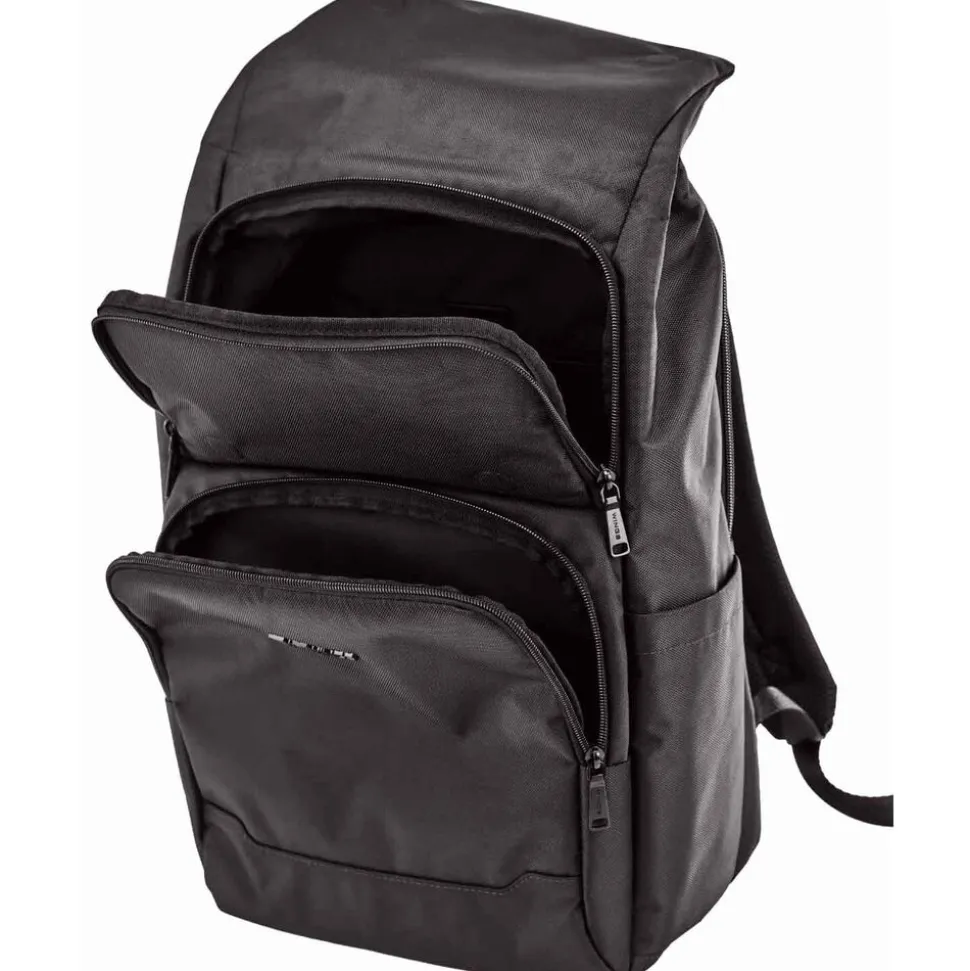 Plecak męski Wings Brant BRT01, 29 x 17 x 45 cm, 22 l, czarny