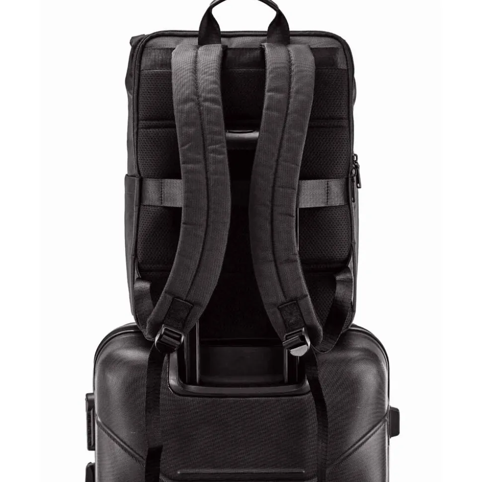 Plecak męski Wings Brant BRT01, 29 x 17 x 45 cm, 22 l, czarny