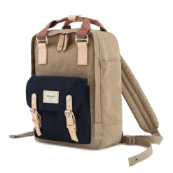 Plecak na laptop 14” Himawari, 16 l, beżowo-granatowy