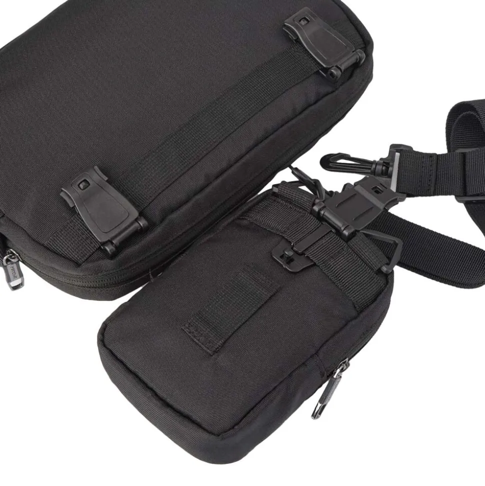 Plecak podróżny Puccini Adventure Collection, 27 l, modułowy, czarny