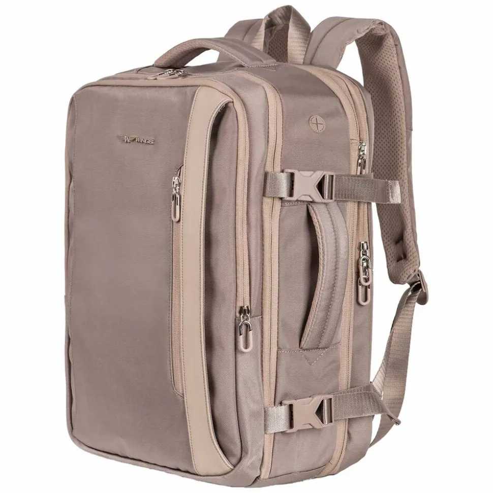 Plecak podróżny Wings Skylark, 30,5 l, beżowy