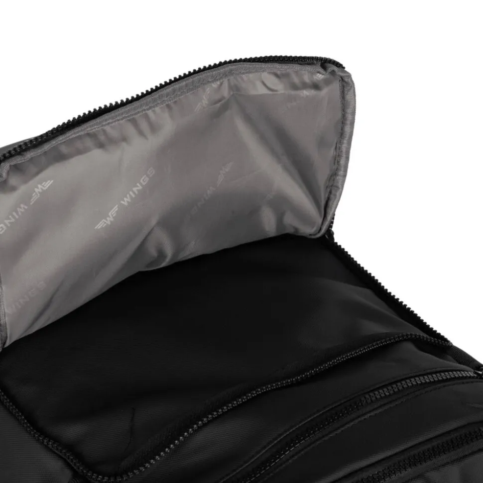 Plecak podróżny Wings Vireo OSP001, 25 l, czarny