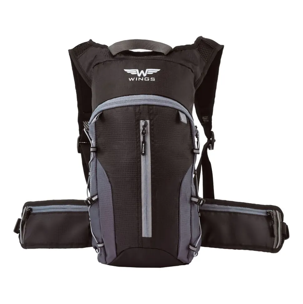 Plecak rowerowy Wings Canastero, 10 l, czarny