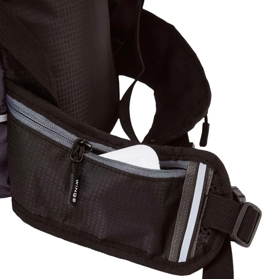 Plecak rowerowy Wings Canastero, 10 l, czarny