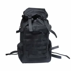 Plecak survivalowy Wild Trek, 60 l, z wyposażeniem, czarny