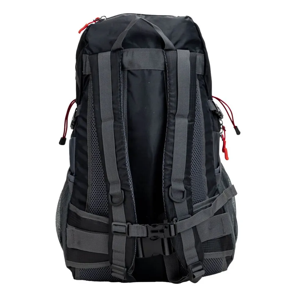 Plecak turystyczny HiMountain Terra, 35 l, czarno-czerwony