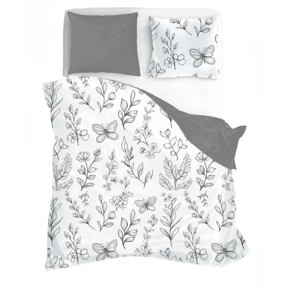 Pościel bawełniana 160 x 200 cm Faro Fashion, biała