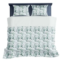 Pościel bawełniana 160 x 200 cm Pation Home Vivienne, eukaliptus
