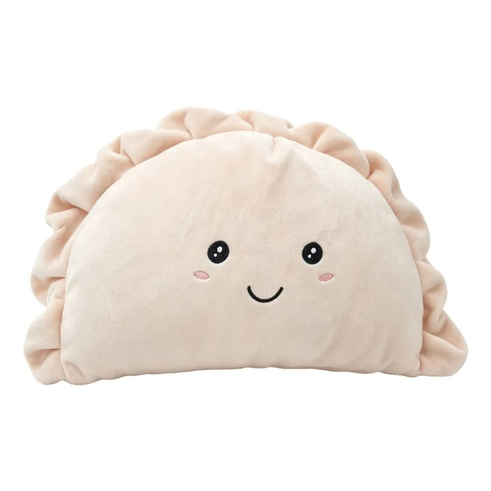 Poduszka dekoracyjna Smukee Kids Pierożek, 48 cm, kremowy