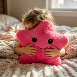 Poduszka gwiazdka Domarex Tiny Star, różowa