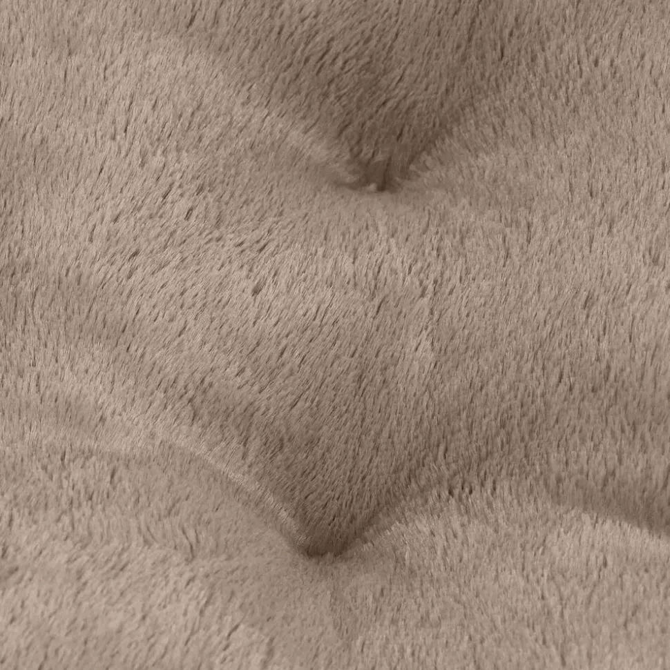 Poduszka okrągła Domarex Ivy Plush, beżowa