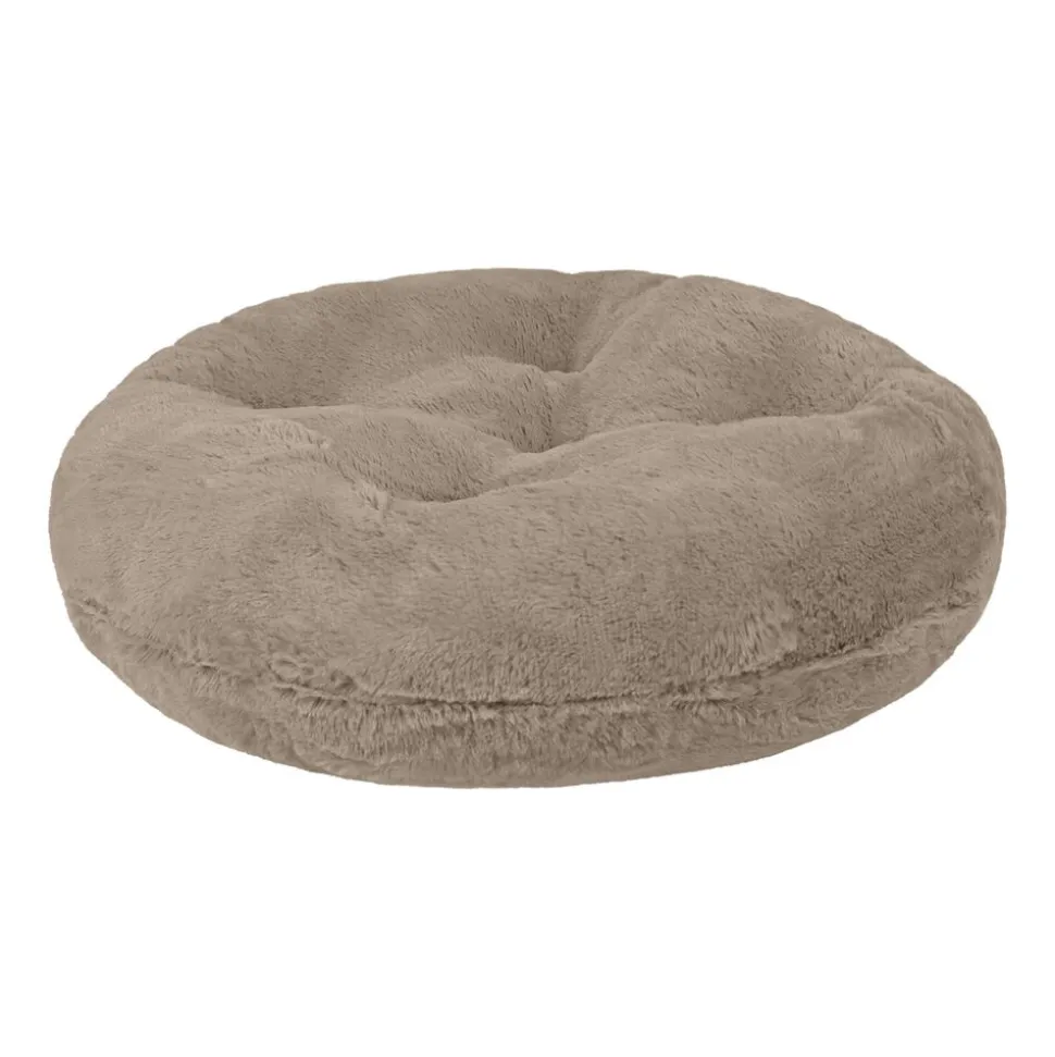 Poduszka okrągła Domarex Ivy Plush, beżowa