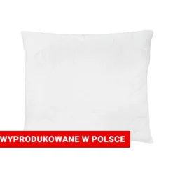 Poduszka 50 x 60 cm Sandby, biała mikrofibra