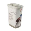 Pojemnik na karmę Rotho CODY Dog, 25 L, beżowy