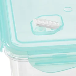 Pojemnik na żywność z klipsem, PP/tritan, 1,15L, seledynowy