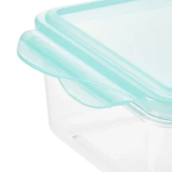 Pojemnik na żywność z klipsem, PP/tritan, 1,15L, seledynowy