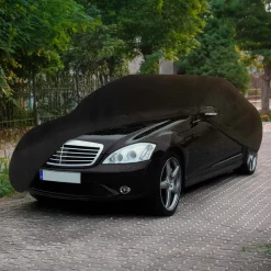 Pokrowiec na samochód Dunlop, XL, wodoodporny, czarny