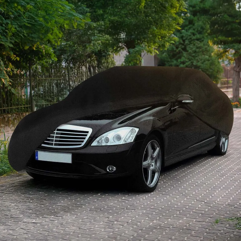 Pokrowiec na samochód Dunlop, XL, wodoodporny, czarny