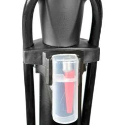 Pompka rowerowa podłogowa Dunlop, 12 bar 174 PSI, 2 adaptery