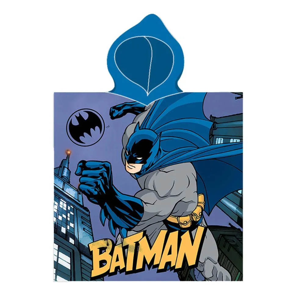 Ponczo kąpielowe dla dzieci Batman, 50 x 115 cm