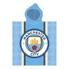 Ponczo kąpielowe dla dzieci Manchester City, 60 x 120 cm