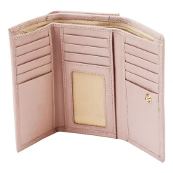 Portfel damski skórzany Wings 2W10, różowy