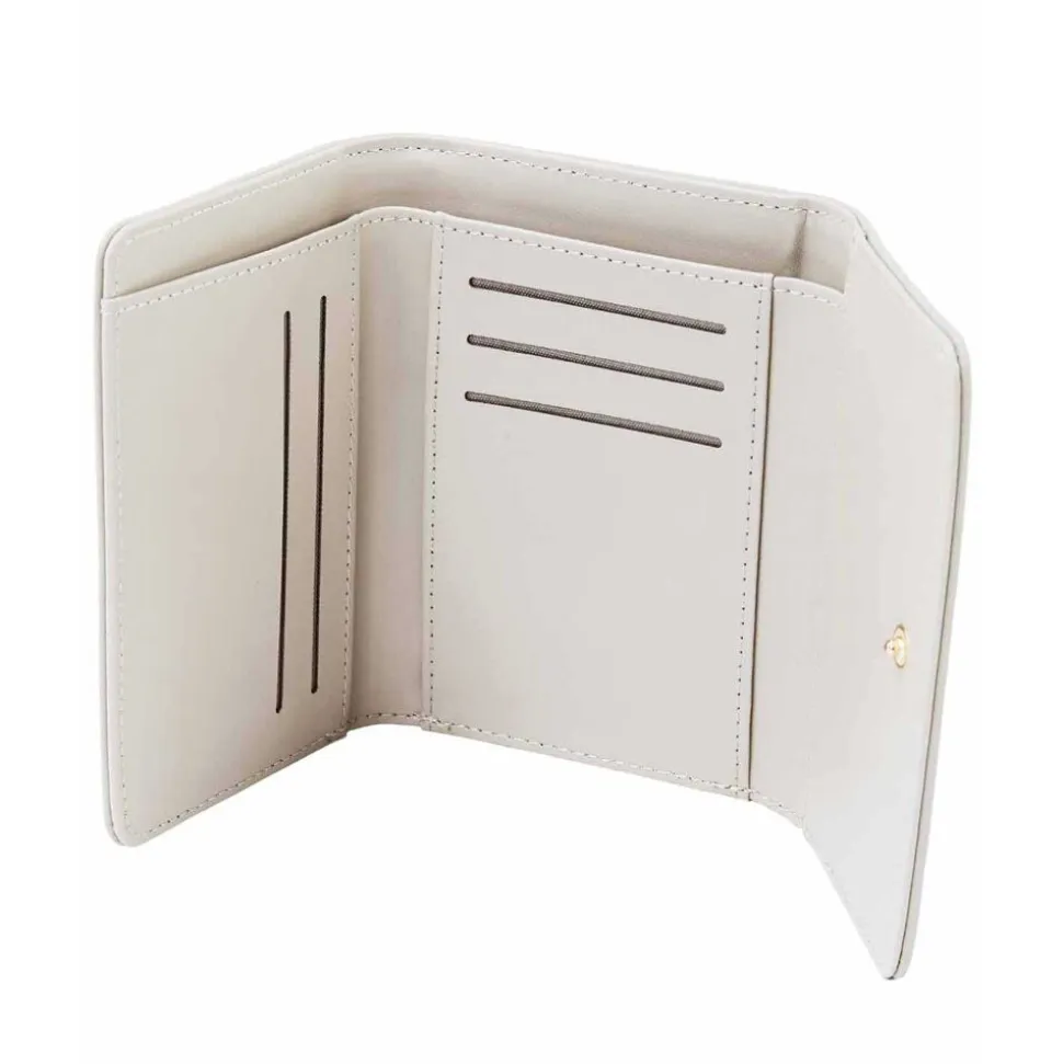 Portfel damski Wings Willow WLL01, 13 x 9 x 2 cm, beżowy