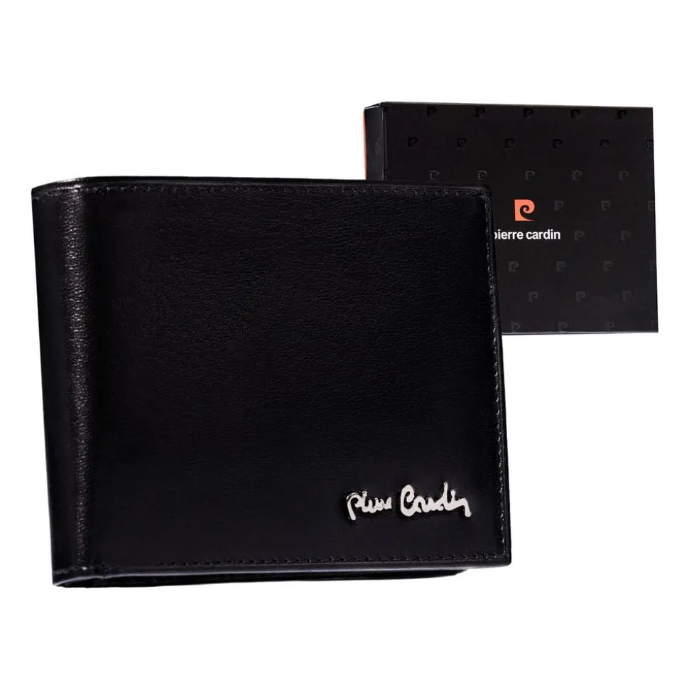 Portfel męski skórzany Pierre Cardin 8806-Tilak51, czarny