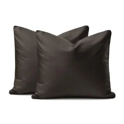 Poszewka na poduszkę 40 x 40 cm Pure Collection, 2 szt., mocha